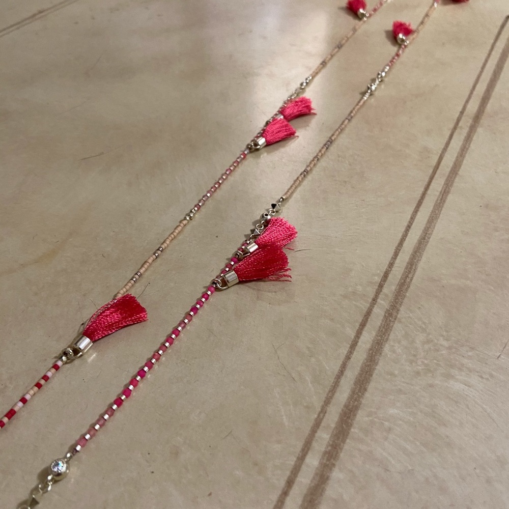 NWT Kendra Scott Long Necklace With Tassels
